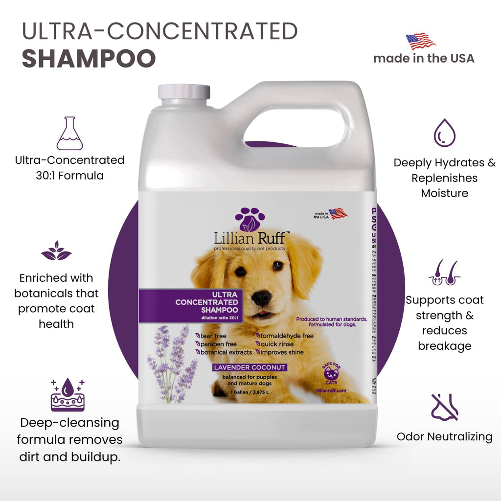 Ultra Concentrated Dog Shampoo 30:1 Dilution Gallon H8854