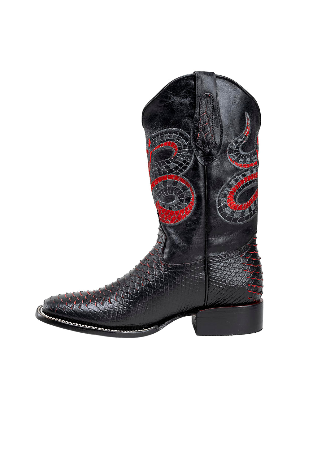 Men's Bi-tone Western Boot with Rubber Cap N7368