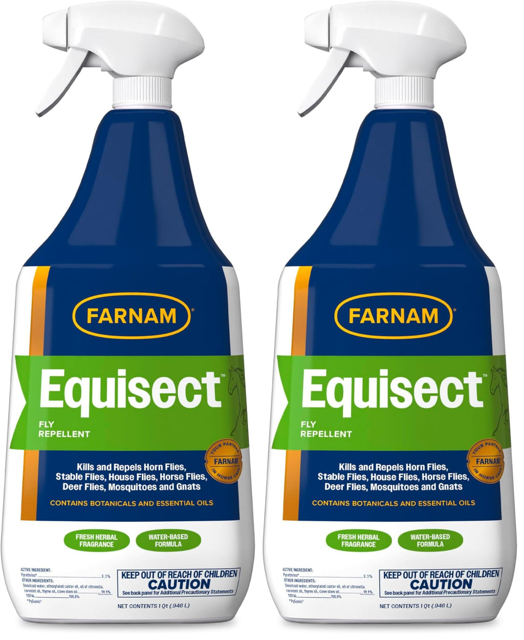 Botanical Fly Repellent 32 Ounces Spray Pack of 2 B199451