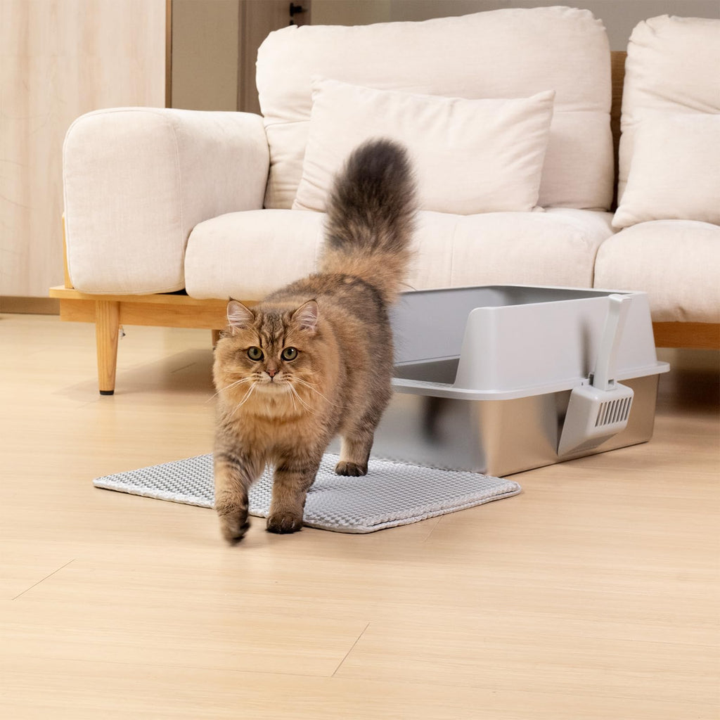Stainless Steel XL Litter Box with Lid G296198
