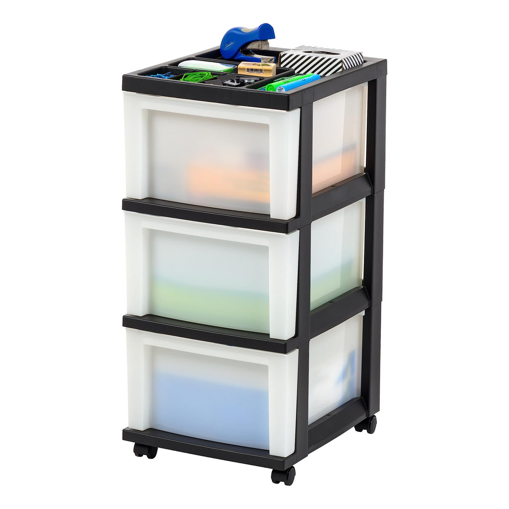 3 Drawer Rolling Storage Cart S929484