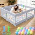 50 x 50 Inch Baby Playpen with Breathable Mesh I1522
