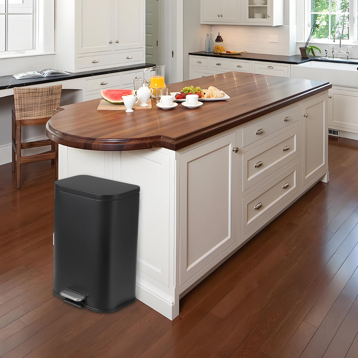 12L Stainless Steel Slim Trash Can C948