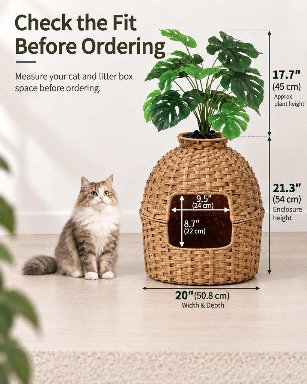 Cat Litter Box Enclosure A851501