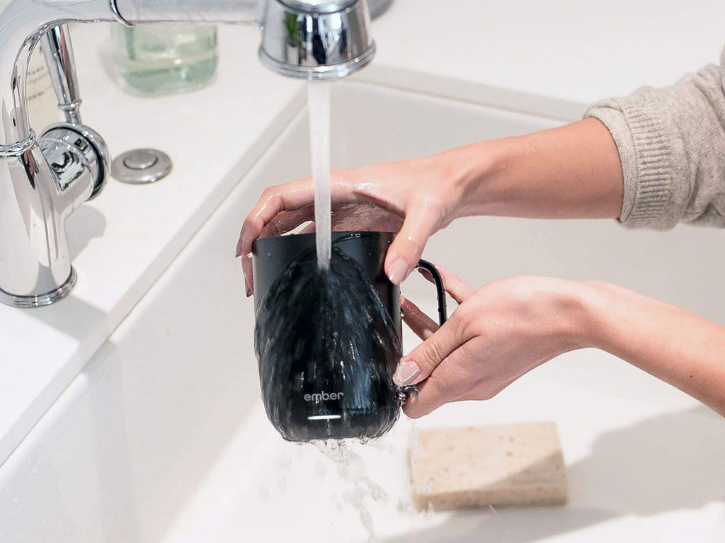 10 oz Temperature Control Smart Mug with Milk Frother I8080