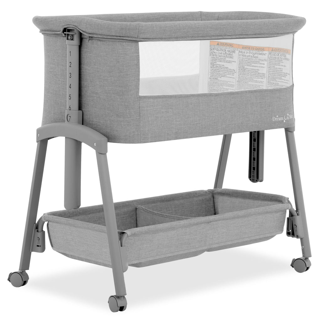 Foldable Portable Bassinet - Gray C2388