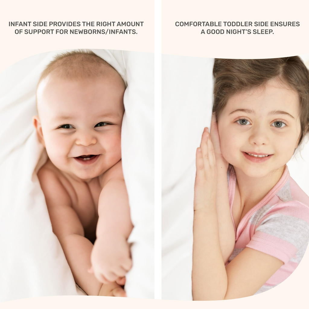 3” Two-Sided Fiber Portable Mini Crib Mattress U1357