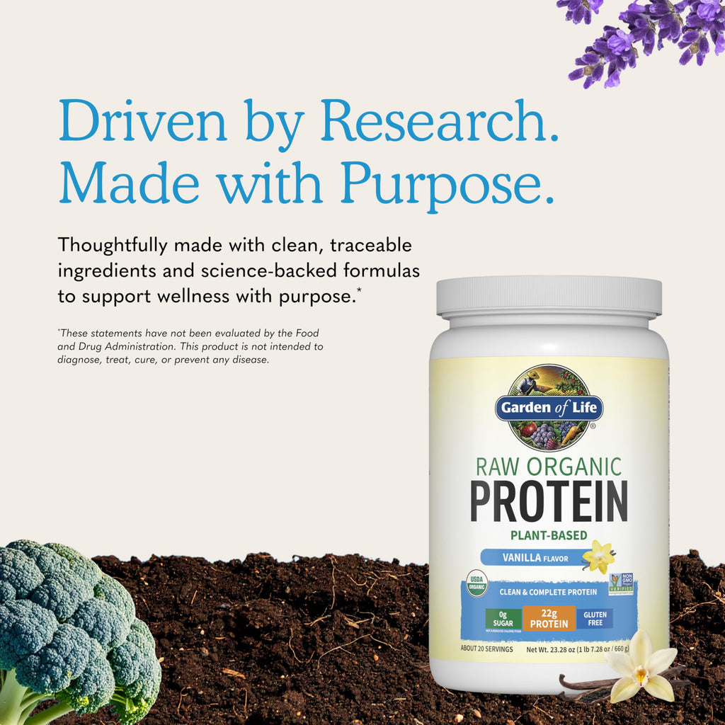 Organic Vegan Vanilla Protein Powder R635310