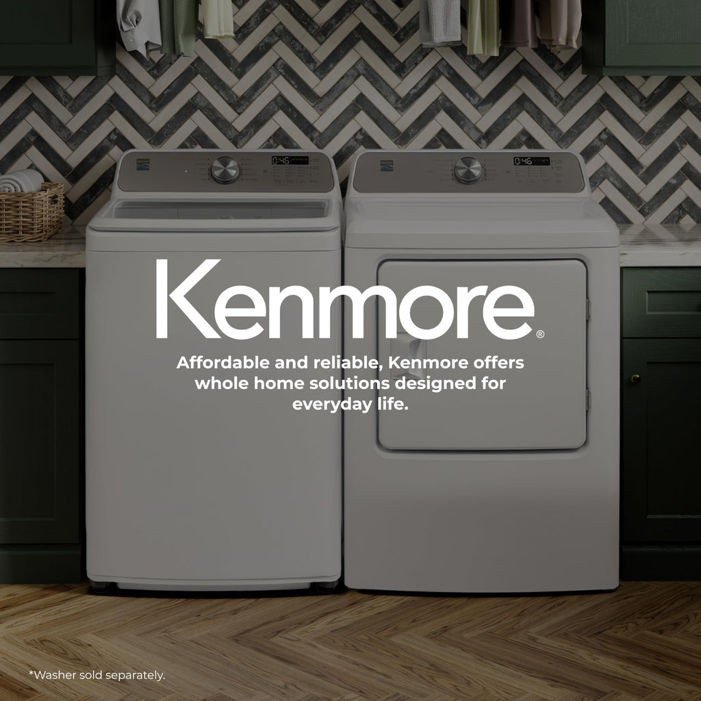 7.0 cu. ft. Front Load Electric Dryer - White S74317