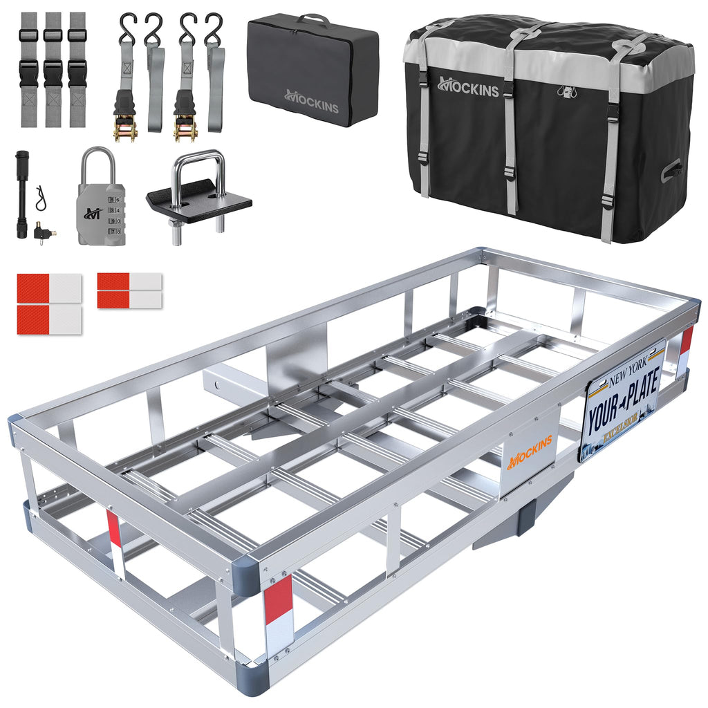 Aluminum Hitch Cargo Carrier & Cargo Bag R7790