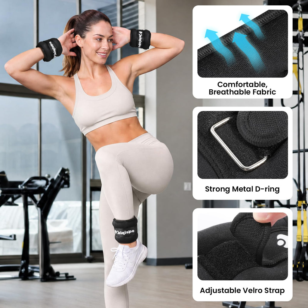 Ankle Weights 1 Pair with Adjustable Straps X49805