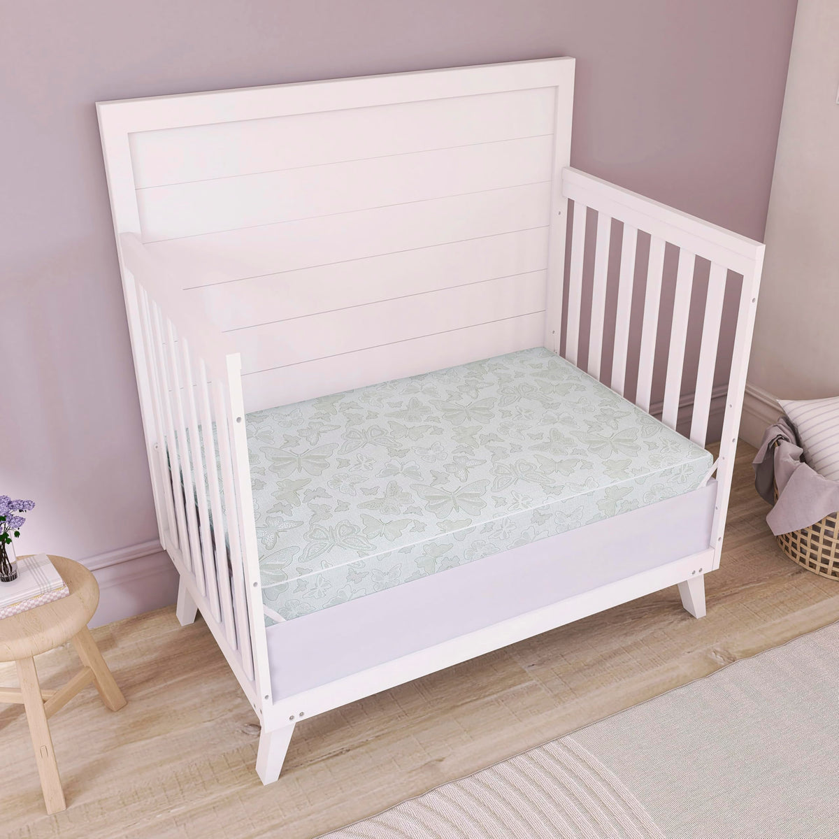 3” Two-Sided Fiber Portable Mini Crib Mattress U1357