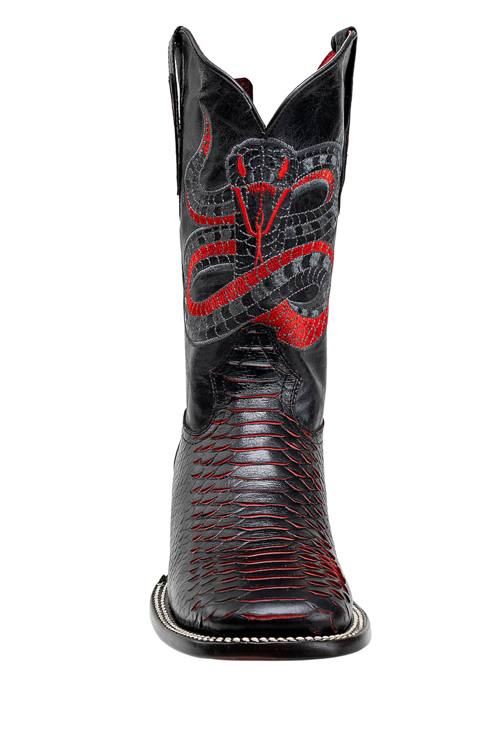 Men's Bi-tone Western Boot with Rubber Cap N7368