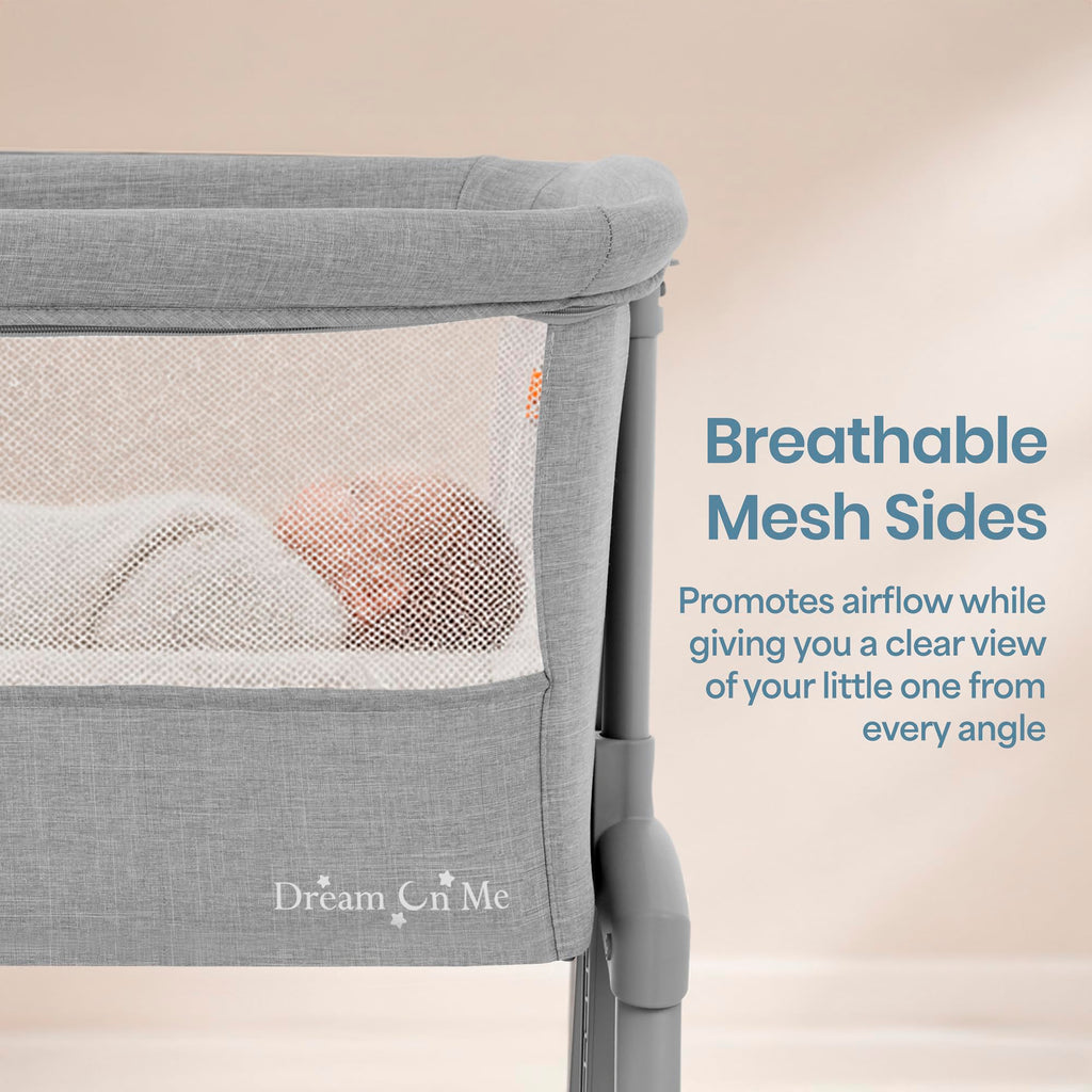 Foldable Portable Bassinet - Gray C2388