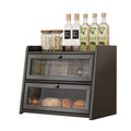Large Bamboo Bread Box with Window H860440