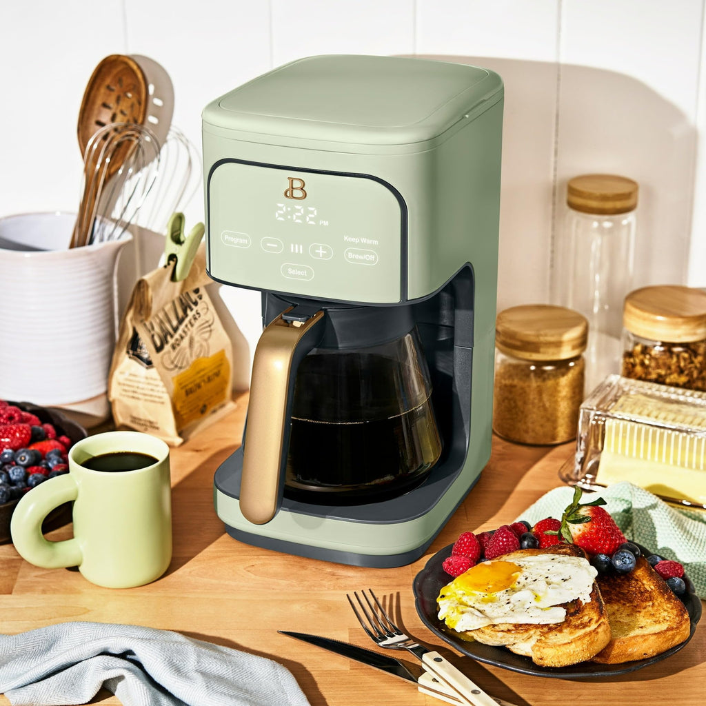 12 Cup Programmable Drip Coffee Maker with Glass Carafe W36760