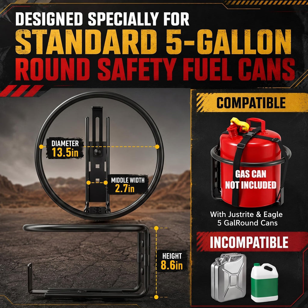 5 Gallon Gas Can Holder V5764