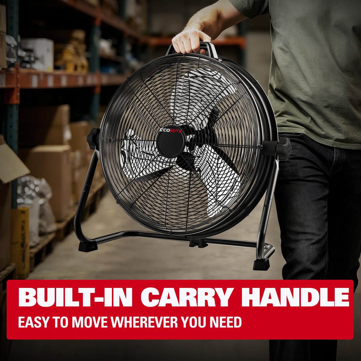 20-Inch 2300 CFM 3-Speed Industrial Drum Fan S465