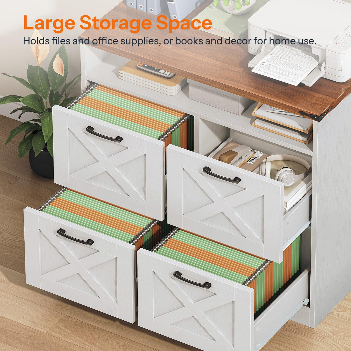 4 Drawer File Cabinet A248769