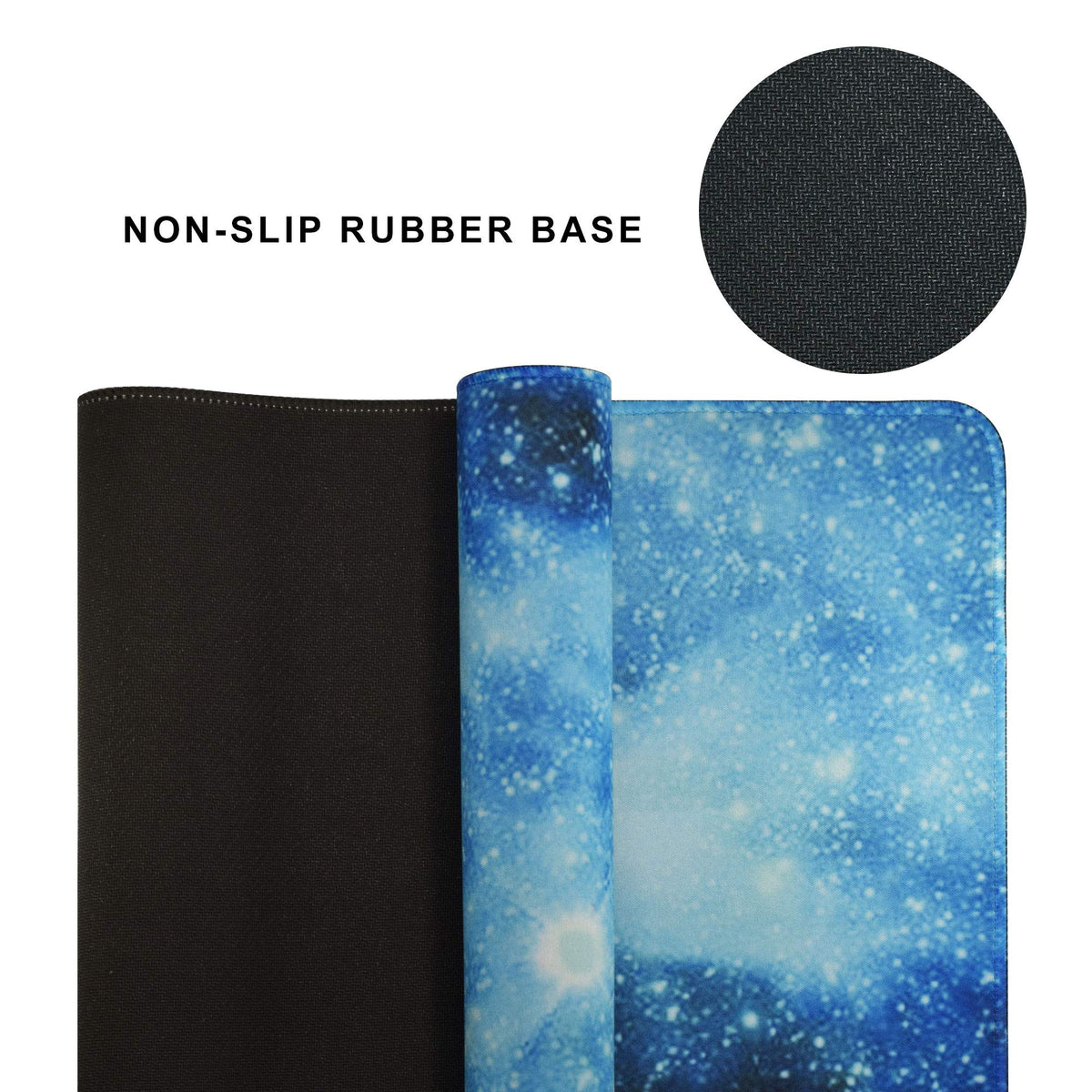 XXL Gaming Mouse Pad 48x16 Inches Fabric Non-Slip Rubber A9487