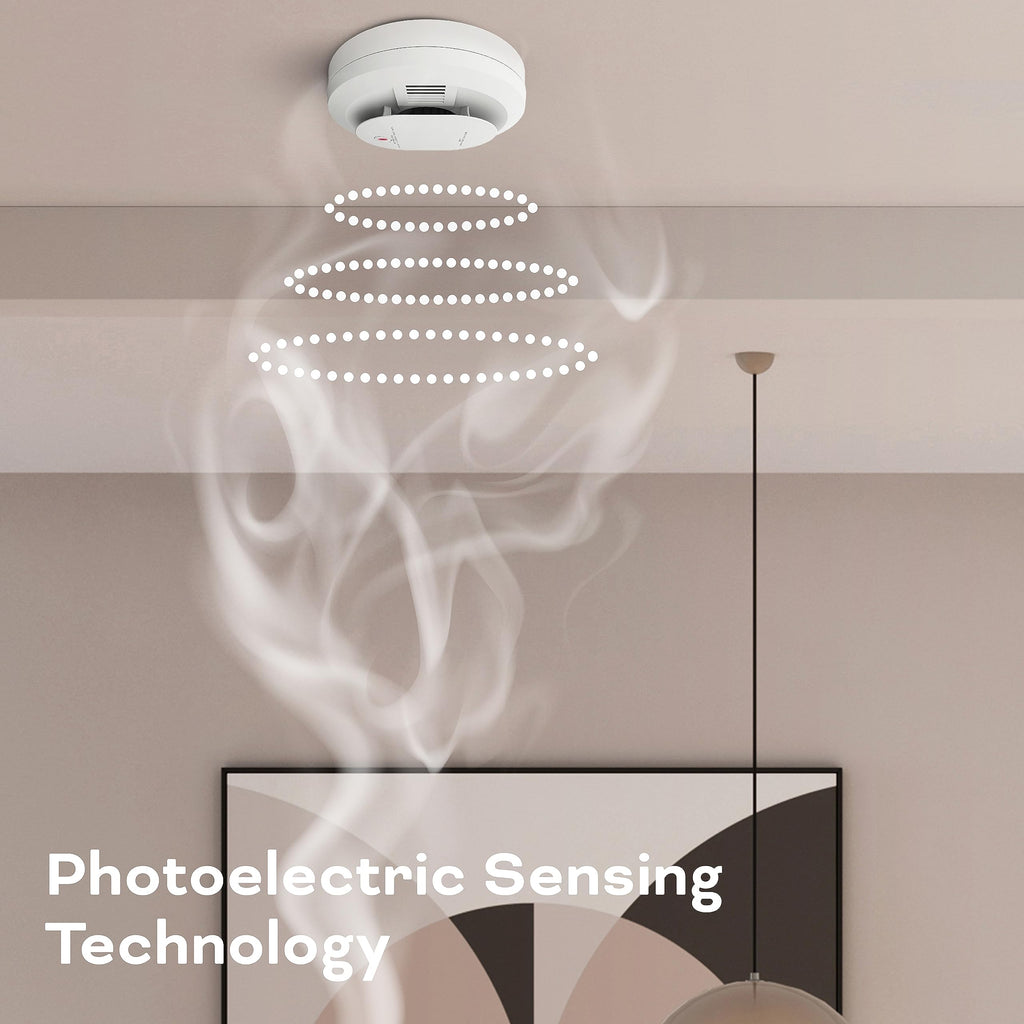 Hardwired Smoke & Carbon Monoxide Detector with Battery Backup, 2 Pack V2259