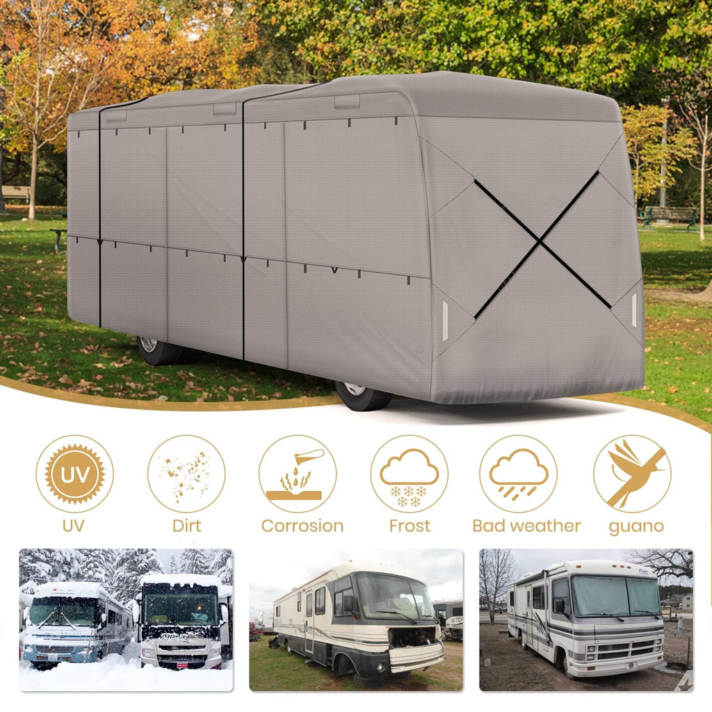 33-37ft 9 Layers Class A RV Cover D204