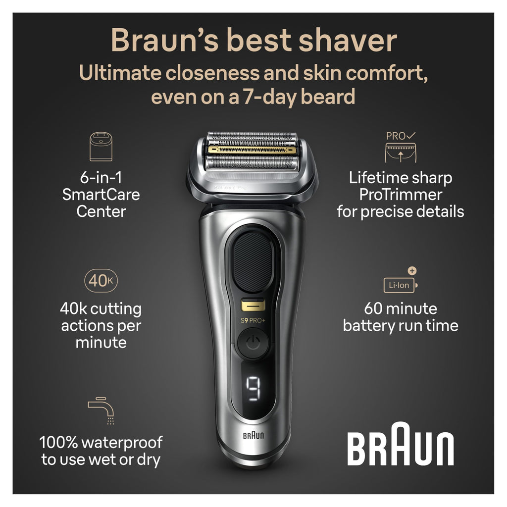 Electric Razor with 5 Shave Elements and Trimmer I904