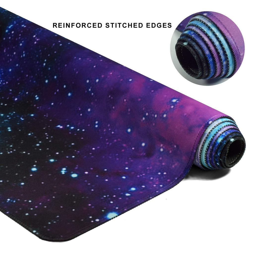 XXL Gaming Mouse Pad 48x16 Inches Fabric Non-Slip Rubber A9487