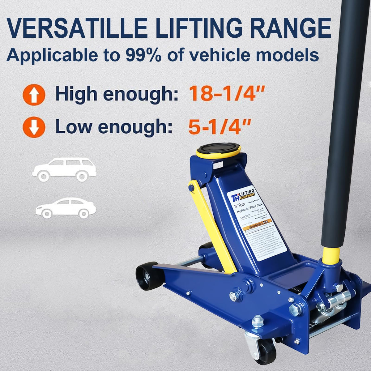 3 Ton Low Profile Hydraulic Floor Jack V988317