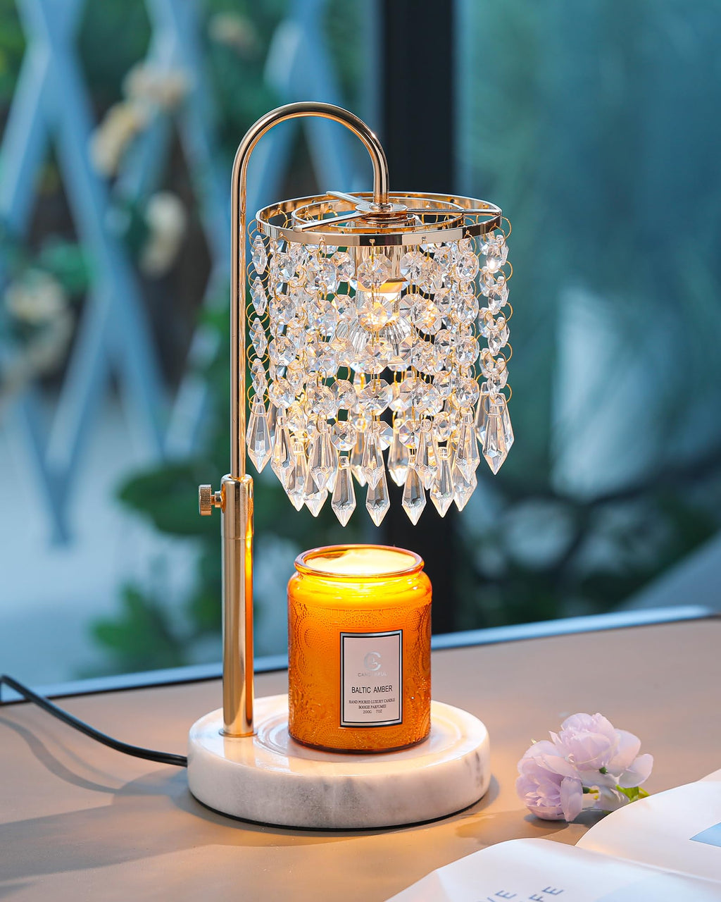 Candle Warmer Lamp with Timer Dimmer and 3 Bulbs W487151
