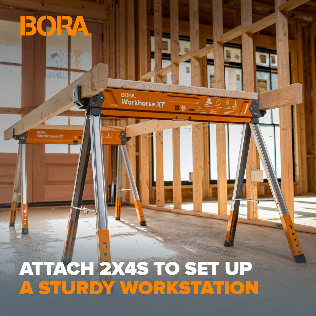 Adjustable Height Folding Sawhorse C366