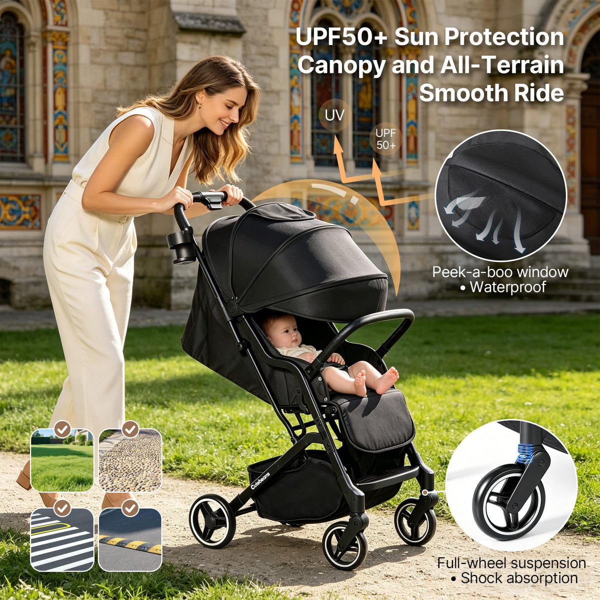 Lightweight Compact Travel Stroller X57075