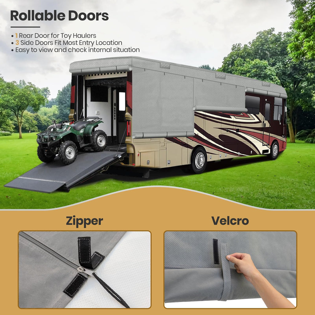 33-37ft 9 Layers Class A RV Cover D204