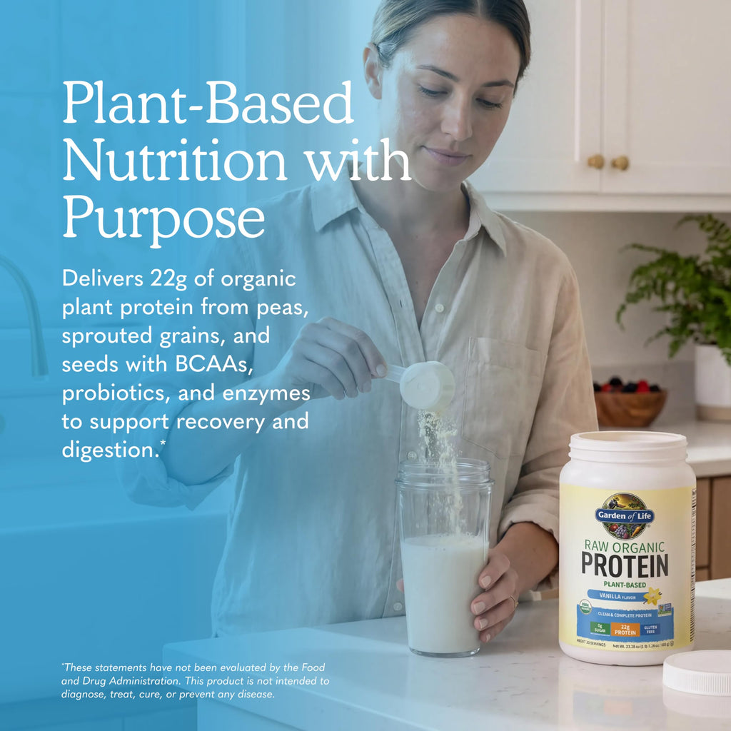 Organic Vegan Vanilla Protein Powder R635310