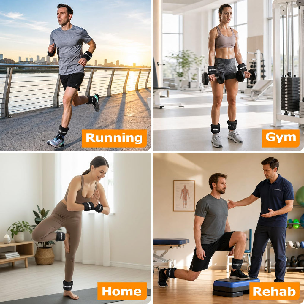 Ankle Weights 1 Pair with Adjustable Straps X49805