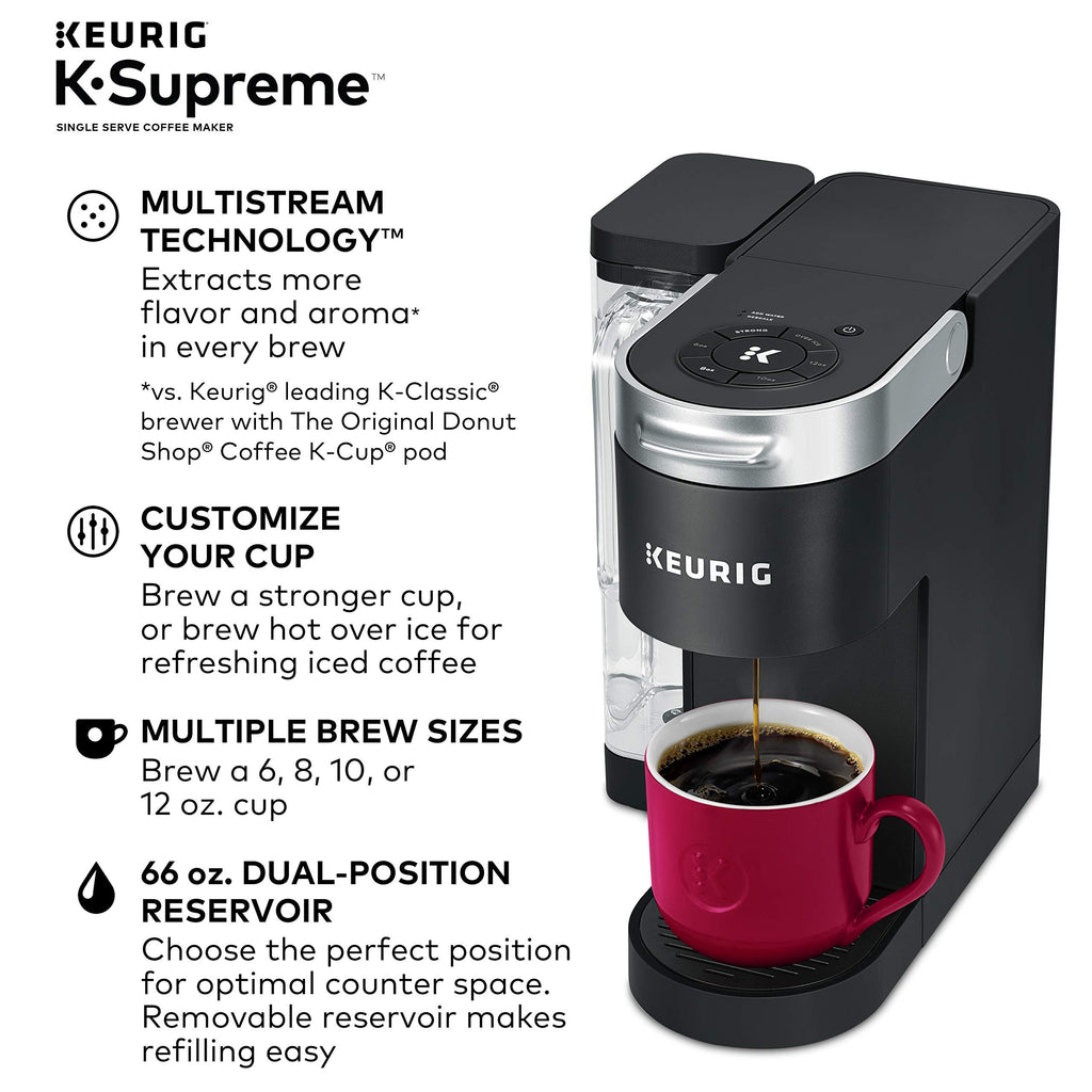 Single Serve K-Cup Pod Coffee Maker & Cleanse Kit I77765