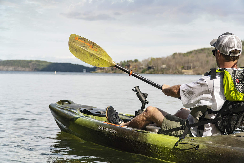 Adjustable Kayak Fishing Paddle 2 Piece Moss Camo K365335