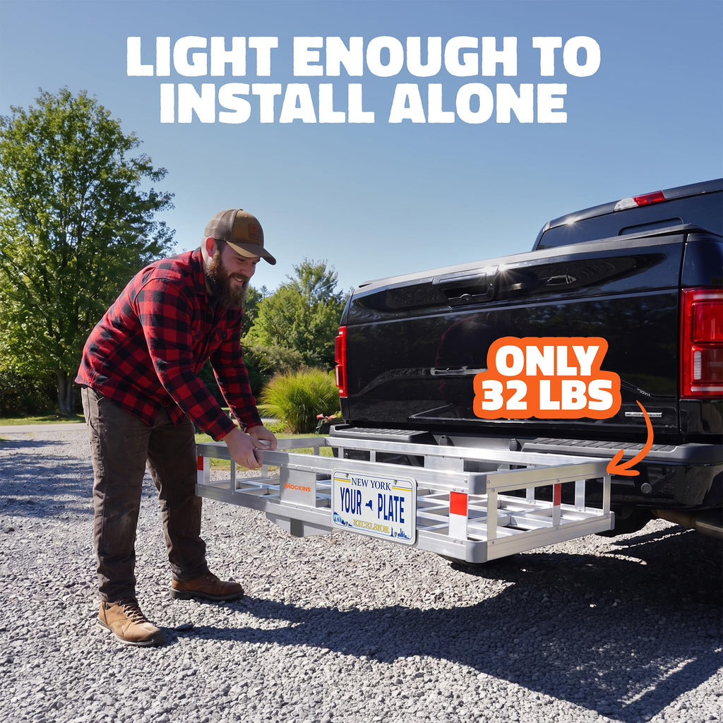 Aluminum Hitch Cargo Carrier & Cargo Bag R7790