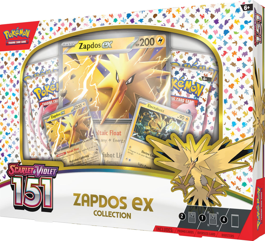 Pokemon TCG 151 Zapdos Ex Box U4550