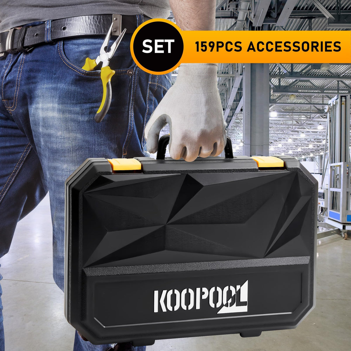 Tool Set with Storage Case H27538