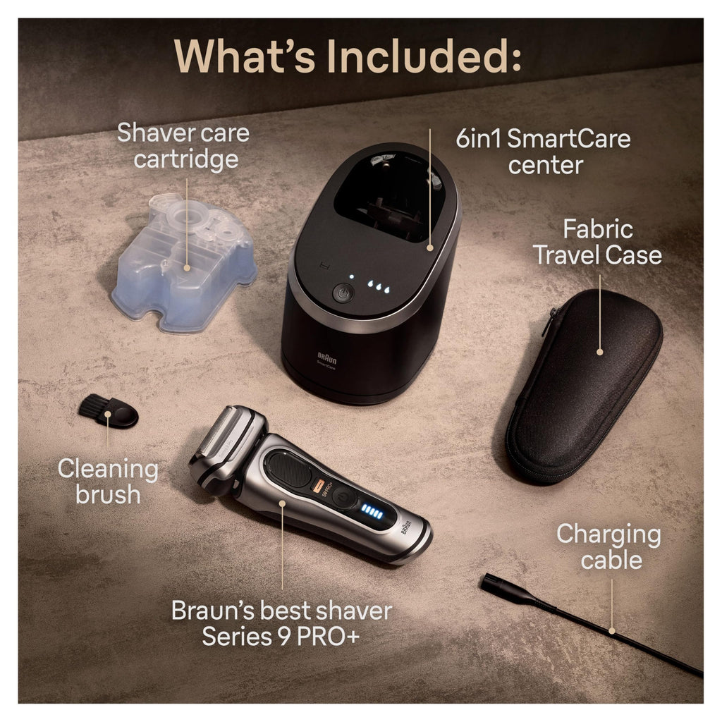 Electric Razor with 5 Shave Elements and Trimmer I904