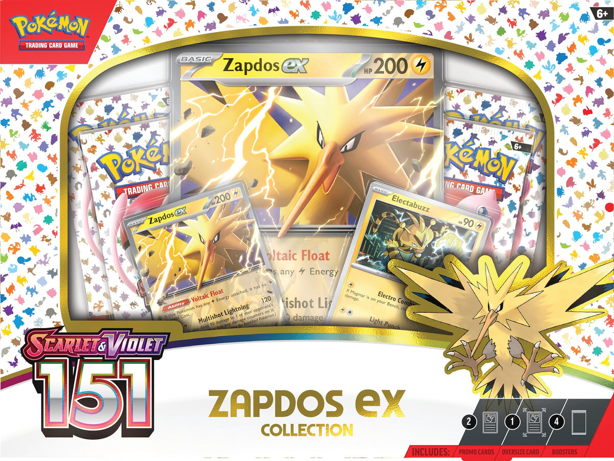 Pokemon TCG 151 Zapdos Ex Box U4550
